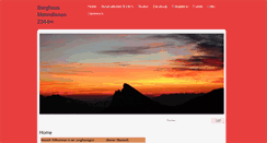 Desktop Screenshot of berghaus-maenndlenen.ch